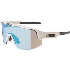 Bliz Matrix Small Sportbrille matt white-smoke w blue multi