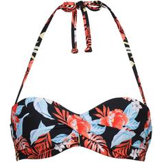 S.OLIVER Bikini Oberteil Damen black-print