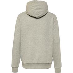 Rückansicht von New Era Essential Hoodie Herren heather grey