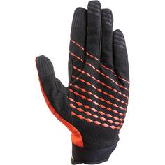 Rückansicht von LEKI Ultra Trail Breeze Handschuhe black-red-neonyellow
