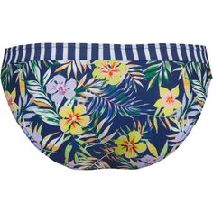 Rückansicht von VENICE BEACH Summer Bikini Hose Damen navy-lemone