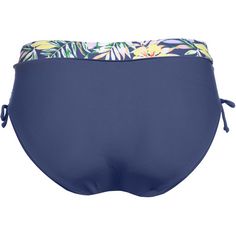 Rückansicht von VENICE BEACH Bikini Hose Damen navy-lemone