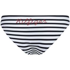 Rückansicht von Tommy Hilfiger Wuw-Wlw Breton Stripe Navy Bikini Hose Damen wuw-wlw breton stripe navy