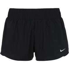 Nike ONE Dri Fit Funktionsshorts Damen black-reflective silv