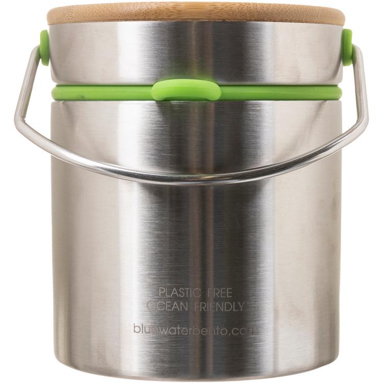 Ecolunchbox Ecolunchbox Blue Water Bento Canister Campinggeschirr - silber - 0 | SportScheck