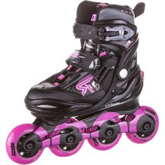 ROCES Moody Inline-Skates Kinder black-pink