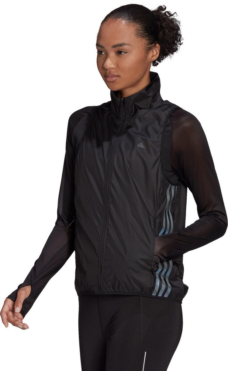 adidas adidas Run 3-Streifen Laufweste Damen - black - 0 | SportScheck