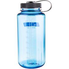 Rückansicht von Nalgene WH SUSTAIN 1 L Trinkflasche blau