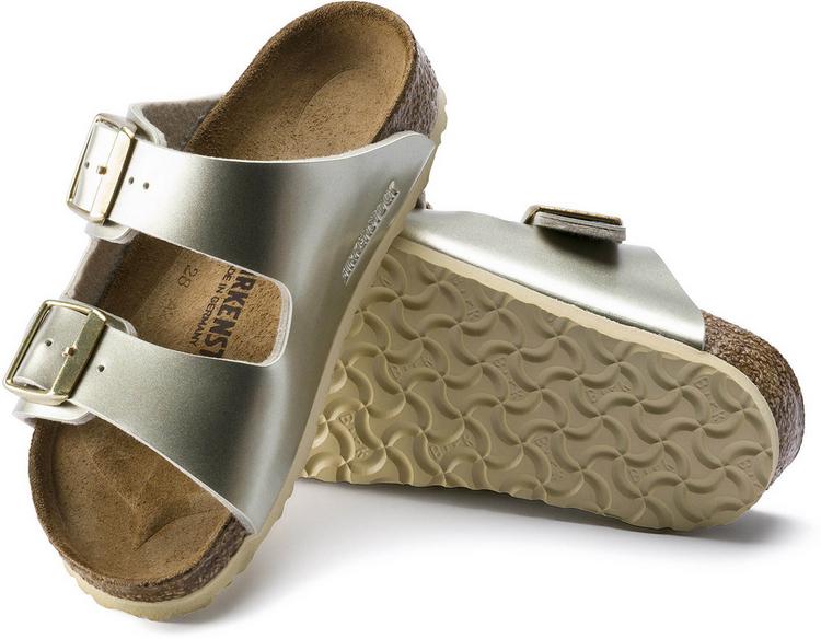 Birkenstock Birkenstock ARIZONA BF Sandalen M&auml;dchen - electric metallic gold - 0 | SportScheck