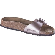 Rückansicht von Birkenstock Madrid Sandalen Damen metallic copper