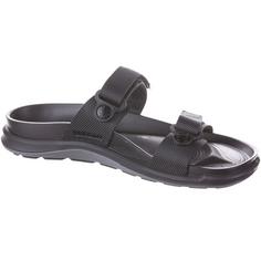 Rückansicht von Birkenstock Sahara CE FB Futura Outdoorsandalen Damen futura black