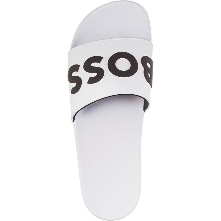 Boss Boss Kirk Badelatschen Herren - white - 0 | SportScheck