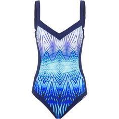 Sunflair Badeanzug Damen blau