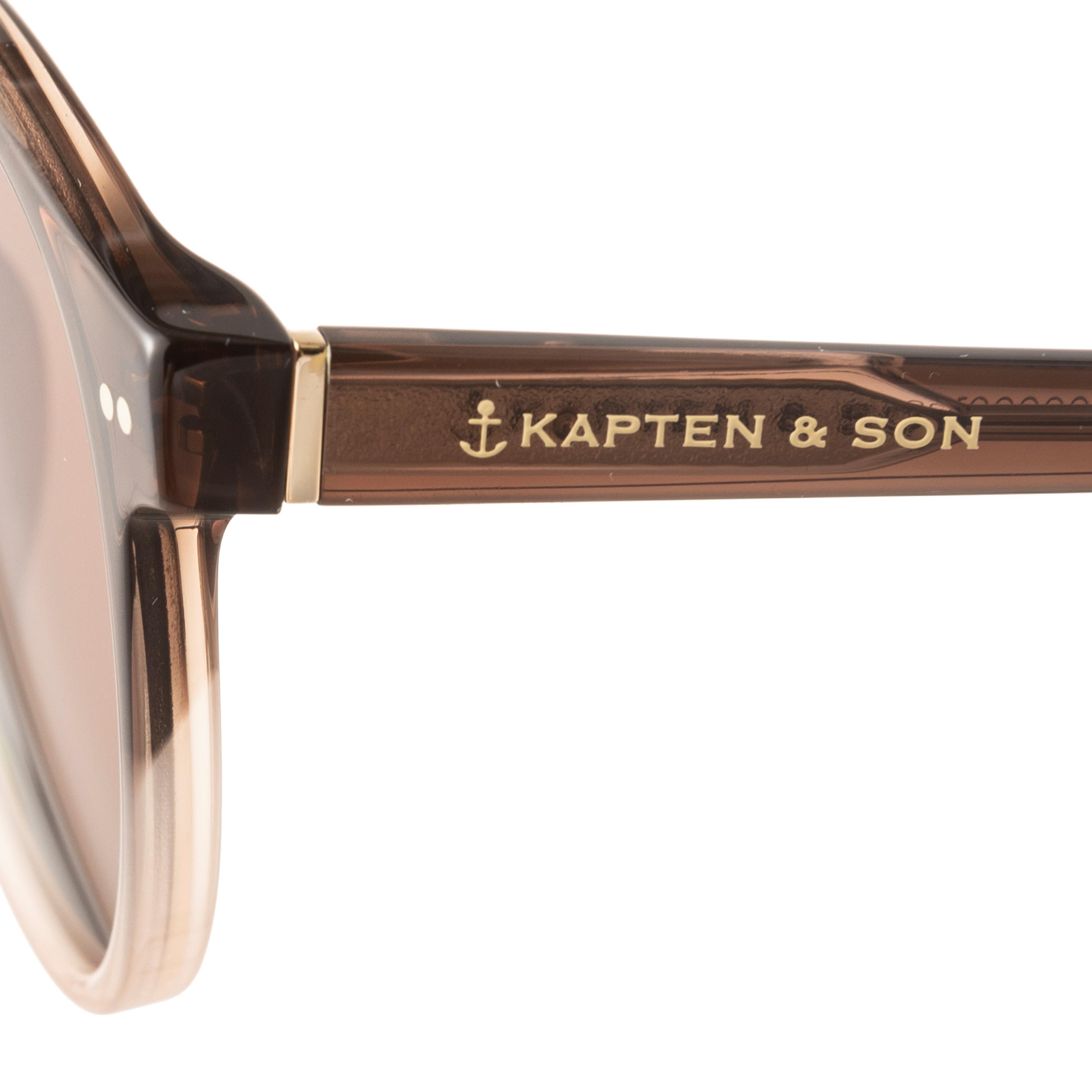 Kapten & Son Marais Large Brille gradient brown-brown im Online 