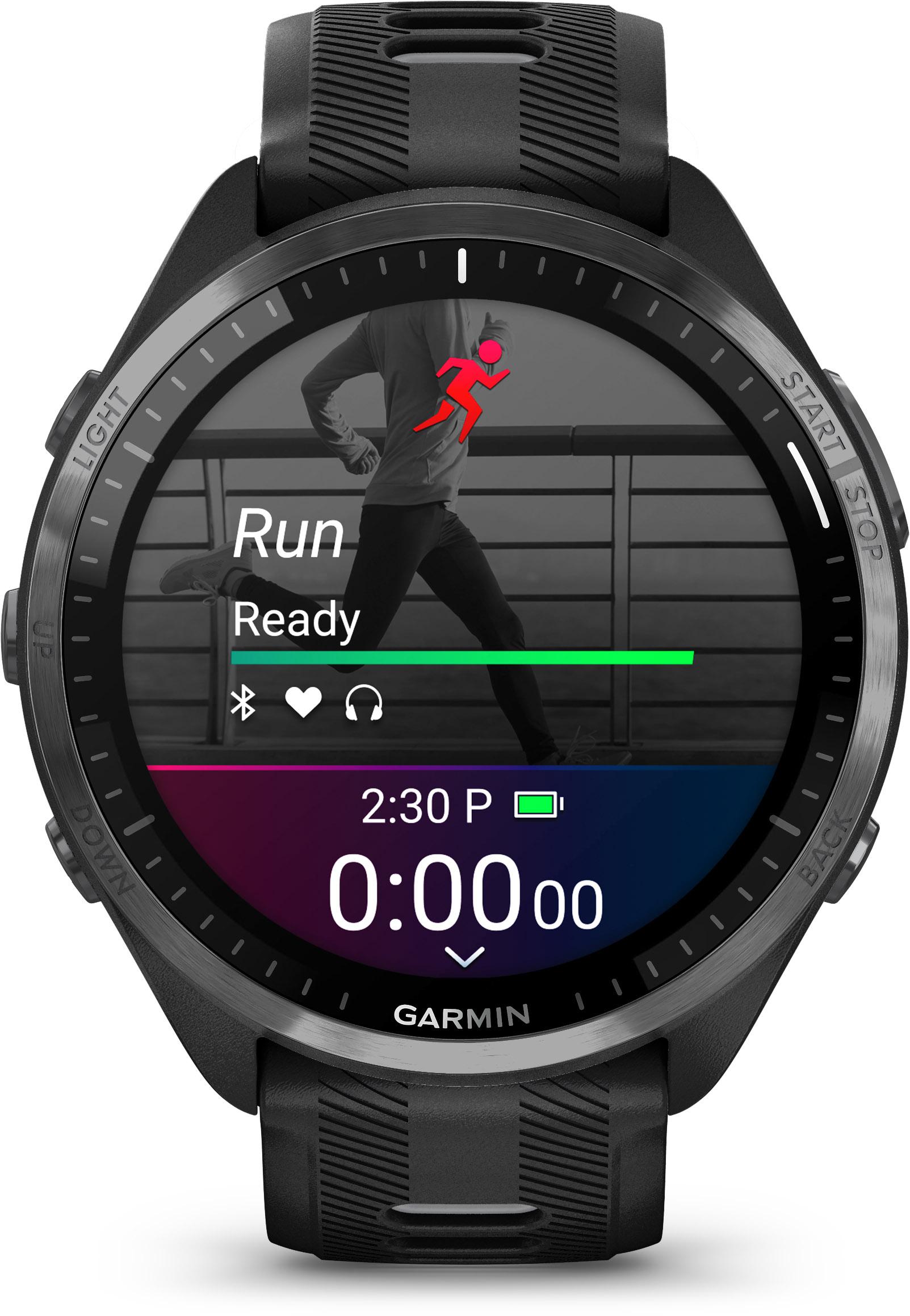 Black garmin watch online