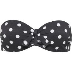 Lascana Bikini Oberteil Damen black-white