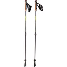 LEKI Spin Shark SL Nordic Walking-Stock Damen silvergray-dark anthracite-lime