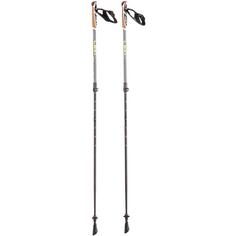 Rückansicht von LEKI Spin Shark SL Nordic Walking-Stock Damen silvergray-dark anthracite-lime