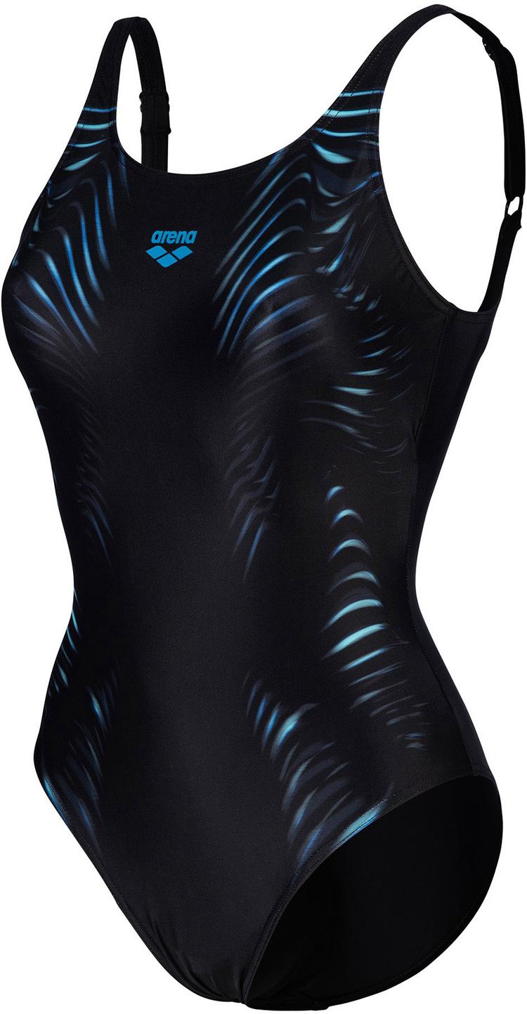 Arena Arena Imprint Badeanzug Damen - black - 0 | SportScheck
