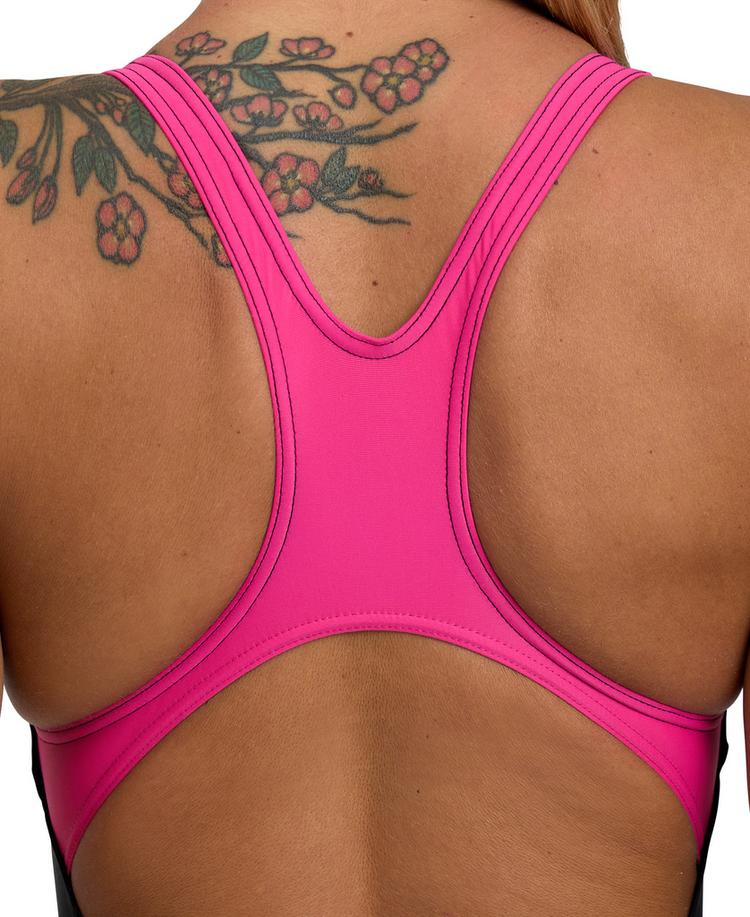 Arena Arena Shading Schwimmanzug Damen - black-freak rose - 3 | SportScheck
