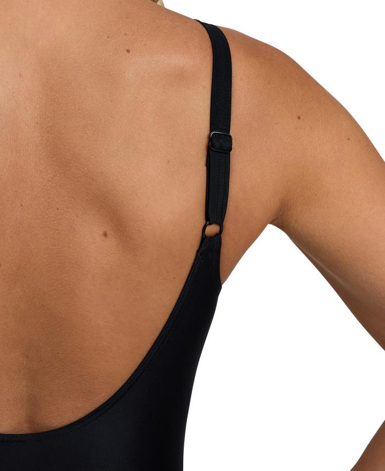 Arena Arena Imprint Badeanzug Damen - black - 3 | SportScheck