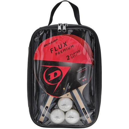 Dunlop FLUX PREMIUM 2 PLAYER Tischtennis Set Tischtennisschläger Einheitsgröße Normal | 00045566500588 Dunlop FLUX PREMIUM 2 PLAYER Tischtennis Set Tischtennisschläger Einheitsgröße Normal | 00045566500588