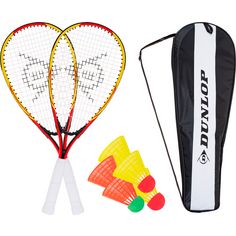 Dunlop RACKETBALL SET Badminton Set bunt