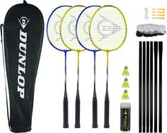 Dunlop NITRO-STAR SSx 1.0 4P SET Badminton Set bunt