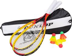 Rückansicht von Dunlop RACKETBALL SET Badminton Set bunt