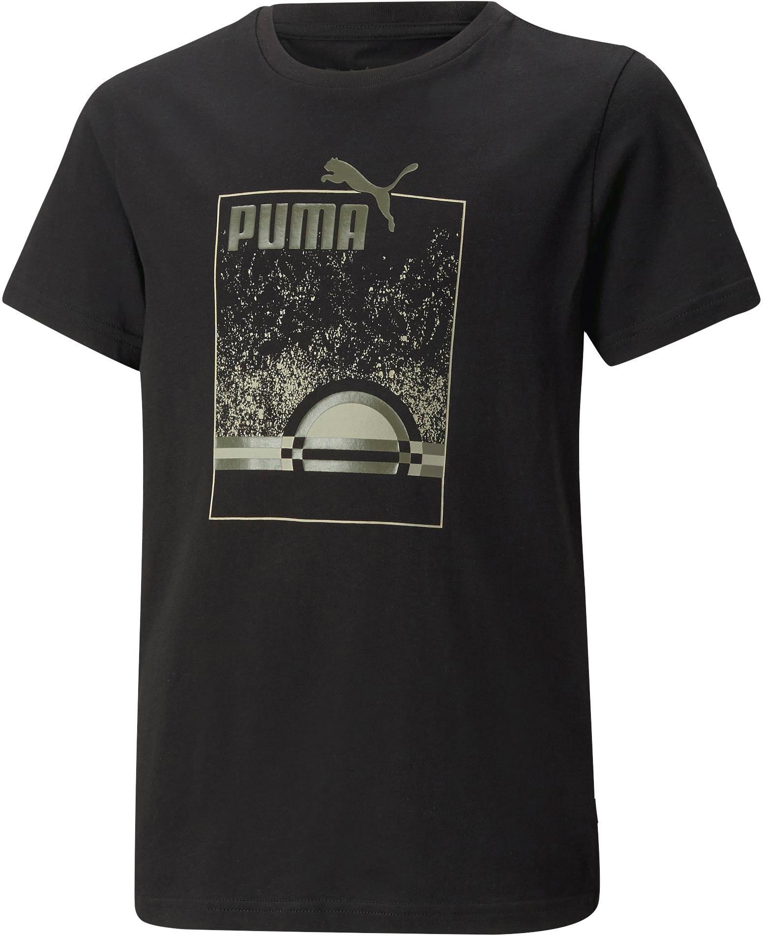 PUMA ESSENTIAL STREET ART Summer T-Shirt Jungen puma black im Online Shop  von SportScheck kaufen