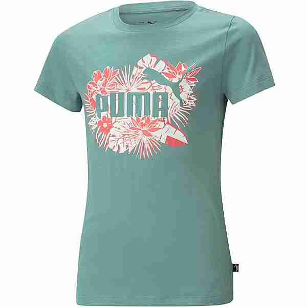 PUMA ESSENTIAL FLOWER POWER T-Shirt Kinder adriatic