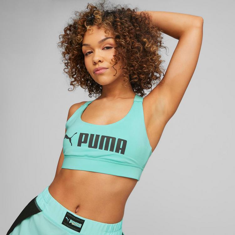 PUMA PUMA Fit BH Damen - electric peppermint - 0 | SportScheck