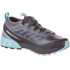 Rückansicht von Scarpa GTX Ribelle Run Trailrunning Schuhe Damen anthracite-blue turquoise