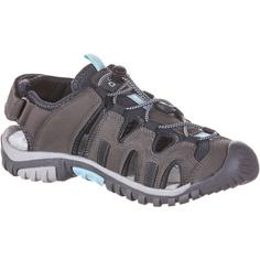 Rückansicht von OCK Makira Outdoorsandalen Damen grau-türkis