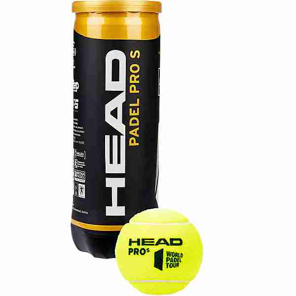 HEAD Padel Pro S Padelball yellow