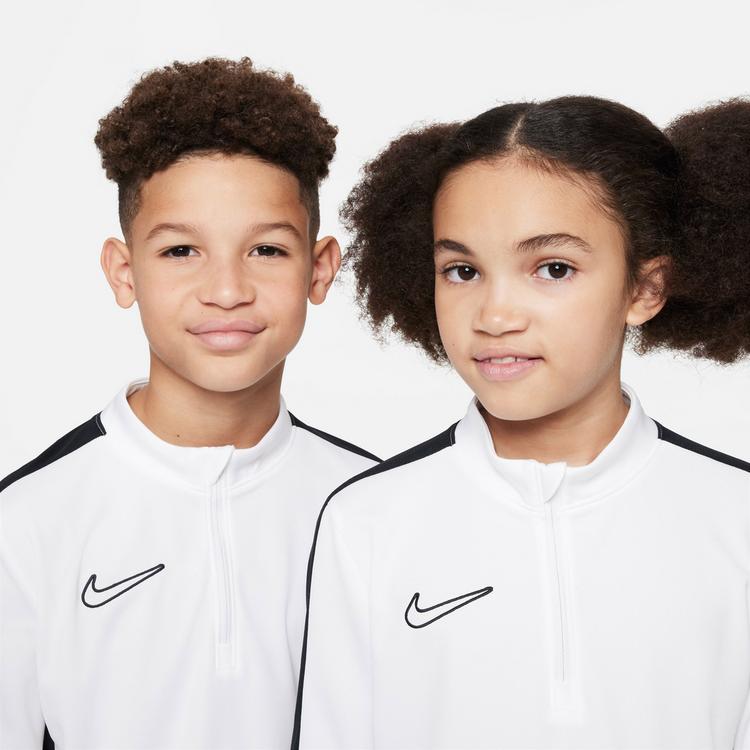 Nike Nike Academy23 Funktionsshirt Kinder - white-black-black - 4 | SportScheck