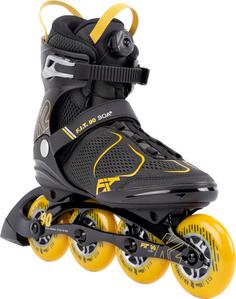 K2 F.I.T. 90 Fitness Skates Herren graymustard