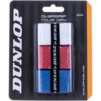 Dunlop OVERGRIP TOUR DRY Griffband - wht-red-blue