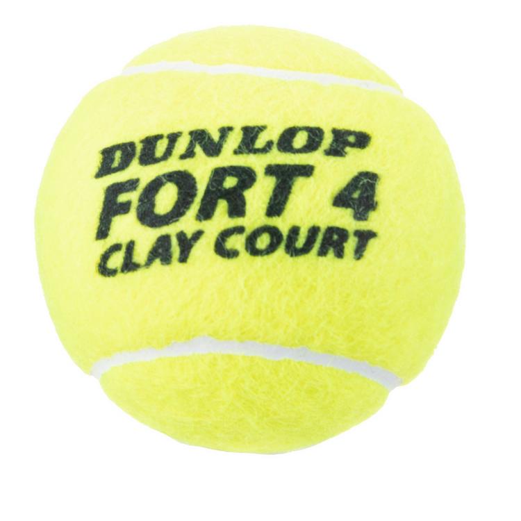 Dunlop Dunlop FORT CLAY COURT 4TIN Tennisball - gelb - 1 | SportScheck