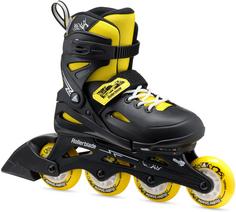 ROLLERBLADE FURY Inline-Skates Kinder black-yellow