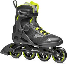 ROLLERBLADE MACROBLADE 84 BOA Inline-Skates Herren black-lime