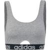 adidas SCOOP BRALETTE BH Damen - heather grey