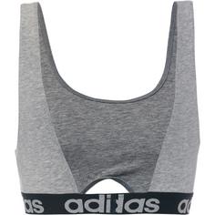 Rückansicht von adidas BH Damen heather grey