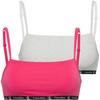 Calvin Klein 1996 COTTON 2PKS BH Damen - cerise-snow heather