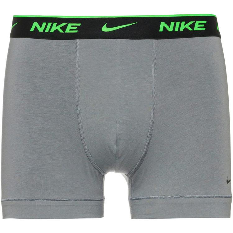 Nike Nike EVERYDAY COTTON STRETCH Unterhose Herren - geo block print-cool grey-black - 1 | SportScheck