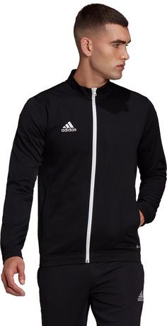 Rückansicht von adidas Entrada22 Trainingsjacke Herren black