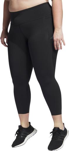 Rückansicht von adidas LUXE 7/8-Tights Damen black