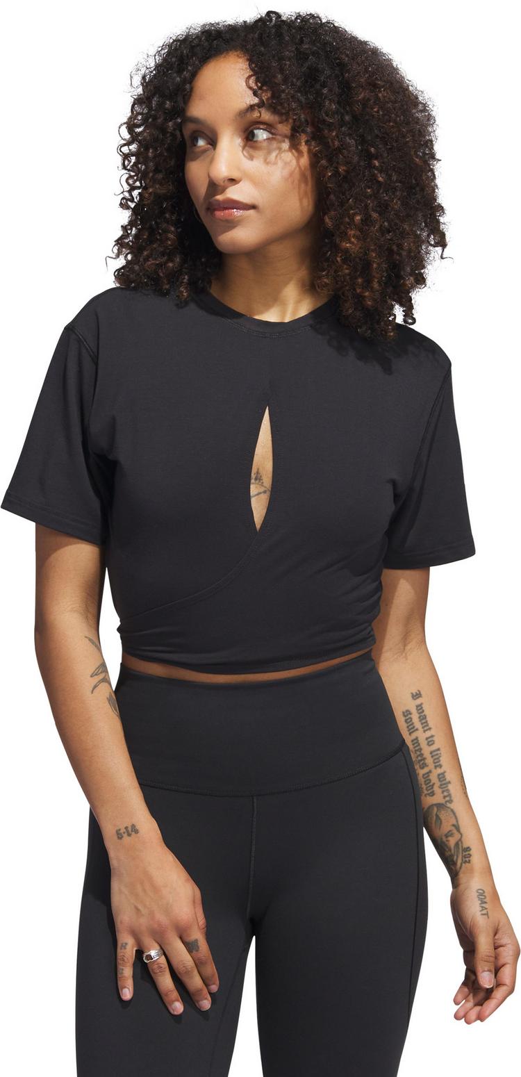 adidas adidas YOGA STUDIO Funktionsshirt Damen - black - 0 | SportScheck