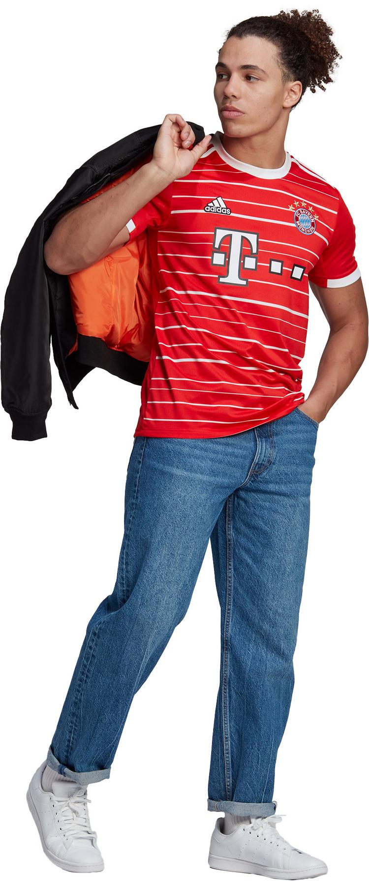 adidas adidas FC Bayern 22-23 Heim Teamtrikot Herren - 4 | SportScheck