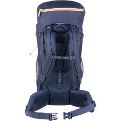 Rückansicht von VAUDE KHUMBU III 55+10 Trekkingrucksack Damen marine